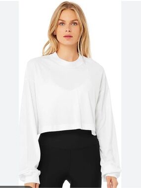 Alo Yoga It Girl Crop Long Sleeve Jersey - Women's
